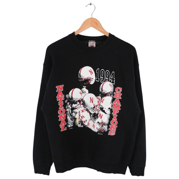 Fruit of the Loom Other - Vintage 1994 Nebraska Cornhuskers National Champions Sweatshirt Size Large